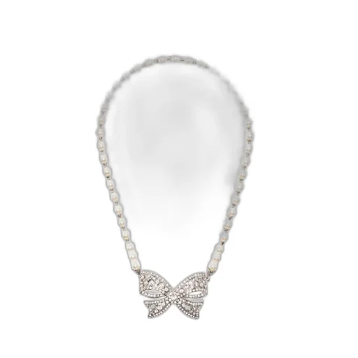 Bow-Pendant Necklace