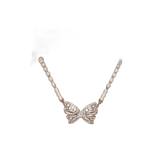 Bow-Pendant Necklace