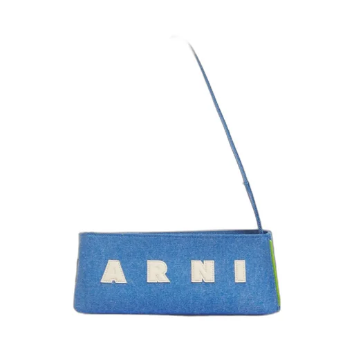 Marni Denim Museo Baguette Bag