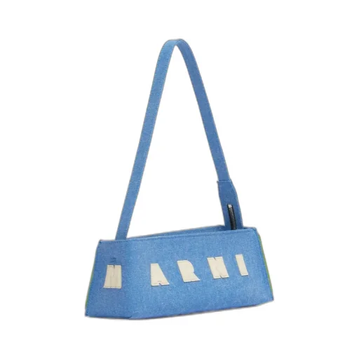 Marni Denim Museo Baguette Bag