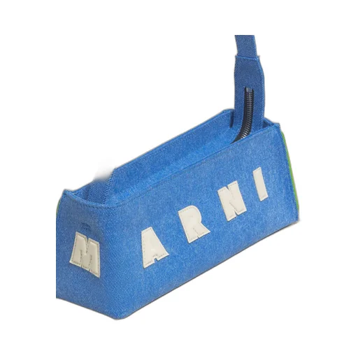 Marni Denim Museo Baguette Bag