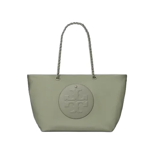 Chain-Strap Logo-Plaque Tote Bag