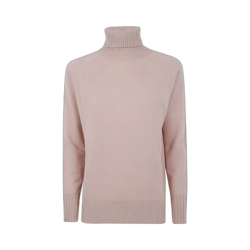 Twinset Ribbed Turtleneck Sweater