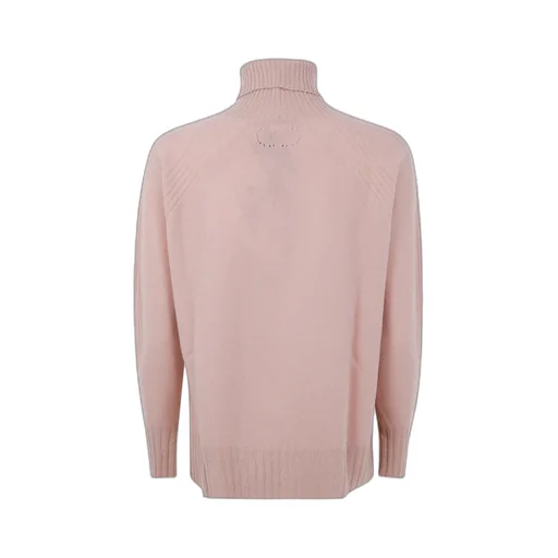 Twinset Ribbed Turtleneck Sweater