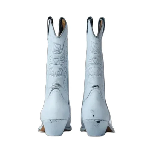 40Mm Leather Boots