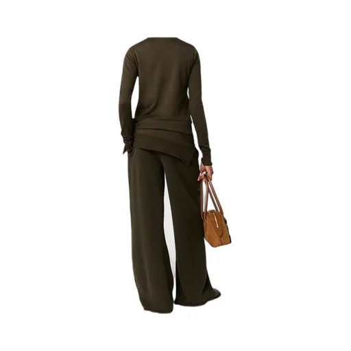 Stella Mccartney Tie-Front Crewneck Jumper