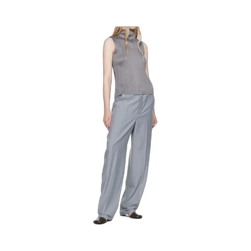Basics Pleated Sleeveless Top