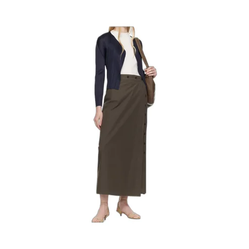 Pleated Cardigan