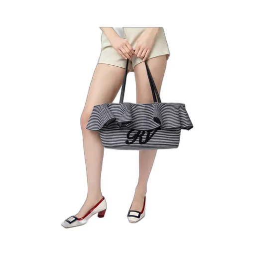 Medium Shopping Bag In Raffia