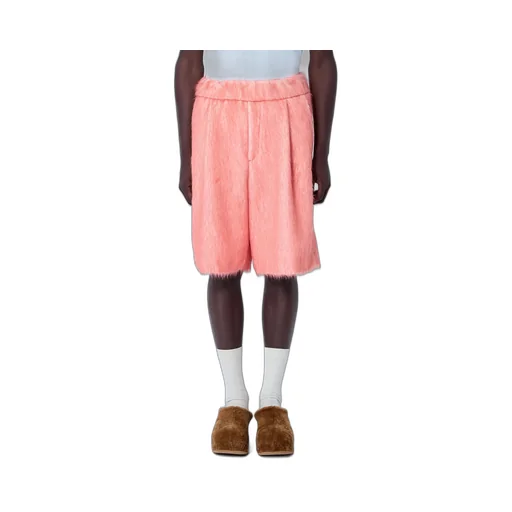 Dries Van Noten Brushed Knee-Length Shorts