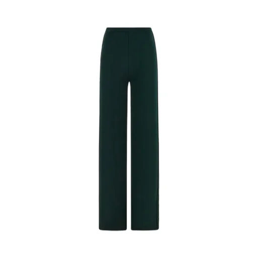 Ribbed Side-Lace Trousers
