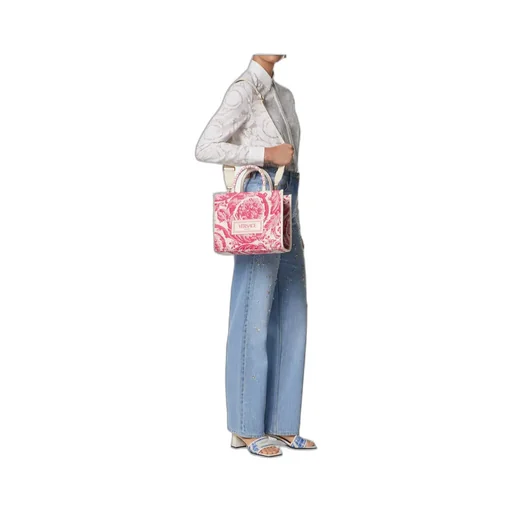 Versace Barocco Athena Small Top Handle Bag