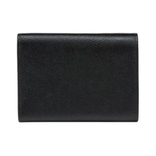 Calfskin Logo Wallet