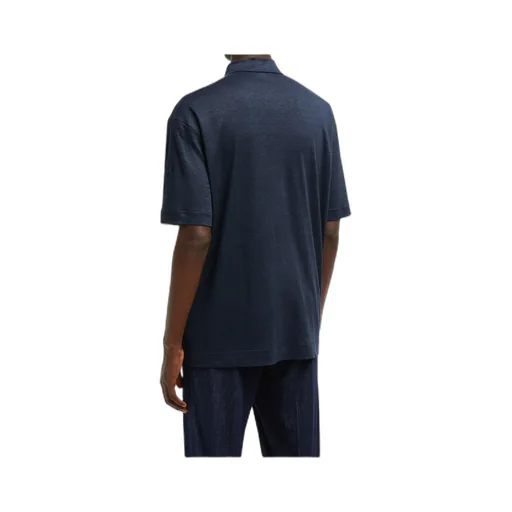 Moncler Button Detailed Short-Sleeved Polo Shirt