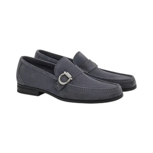 Loafer With Gancini Ornament
