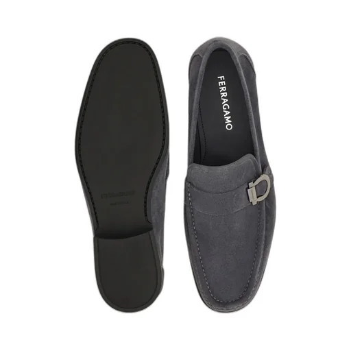 Loafer With Gancini Ornament