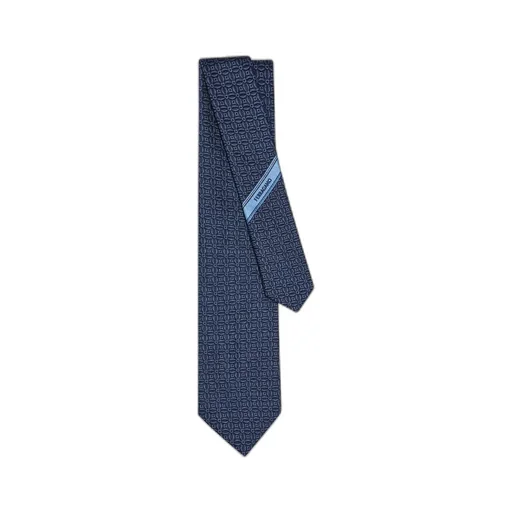 Gancini Jacquard Tie