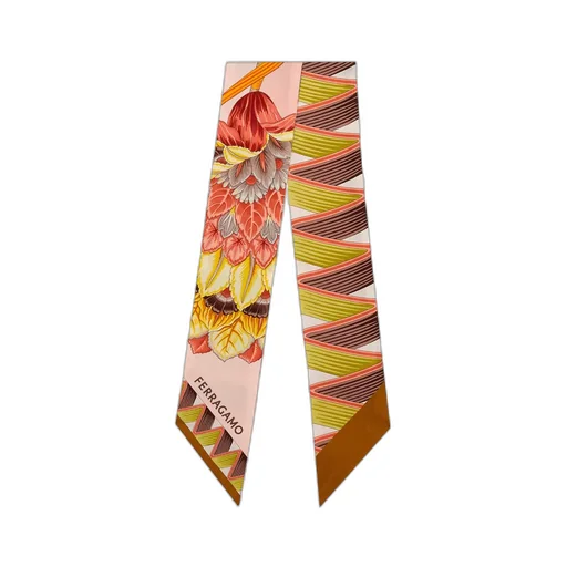 Ferragamo Printed Twill Scarf