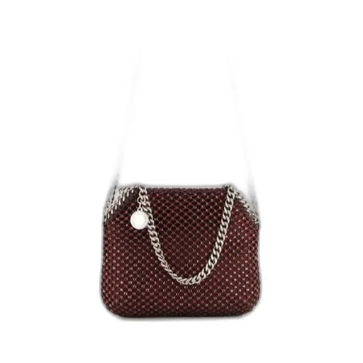 Stella Mccartney Falabella Embellished Mesh Mini Tote Bag