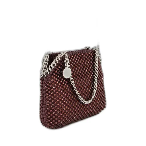 Stella Mccartney Falabella Embellished Mesh Mini Tote Bag