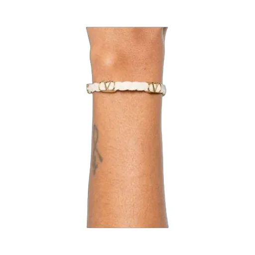 Valentino Vlogo Signature Braided Strap Bracelet