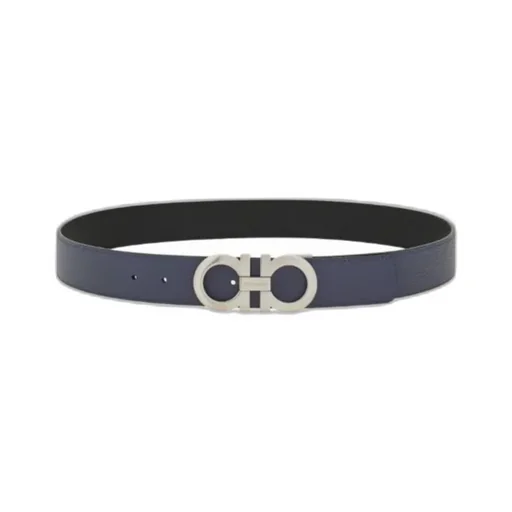 Reversible And Adjustable Gancini Belt