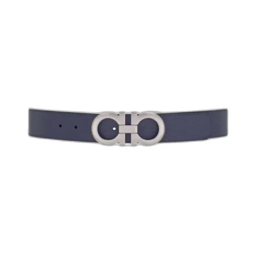 Reversible And Adjustable Gancini Belt