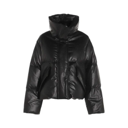 Mm6 Maison Margiela High Neck Padded Jacket