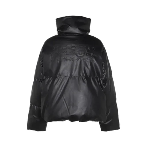 Mm6 Maison Margiela High Neck Padded Jacket