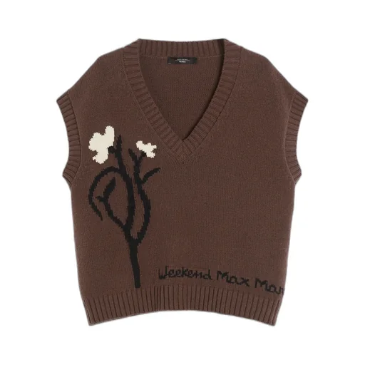 Inlaid Cotton-Blend Gilet