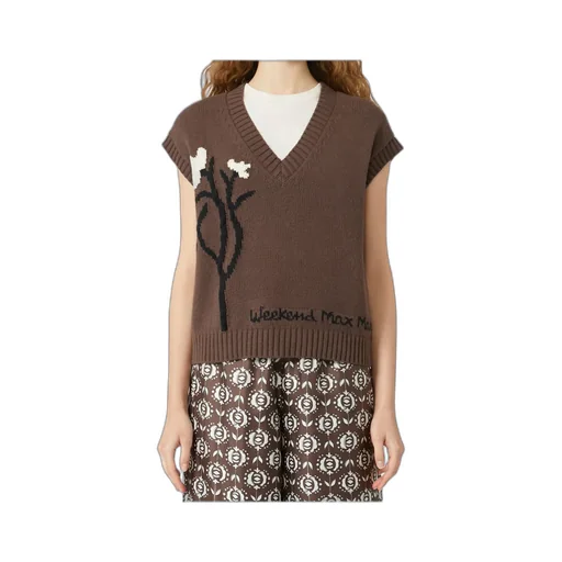 Inlaid Cotton-Blend Gilet