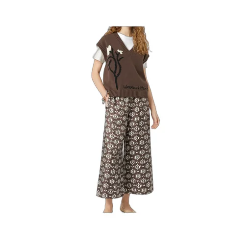 Inlaid Cotton-Blend Gilet