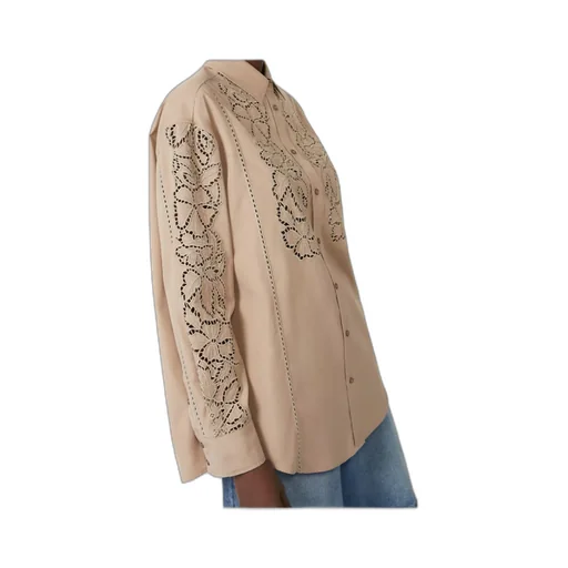 Relaxed-Fit Embroidered Poplin Shirt