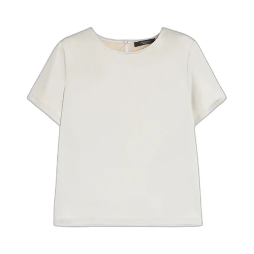 Weekend Max Mara Gilbert Keyhole Cut-Out Crewneck T-Shirt