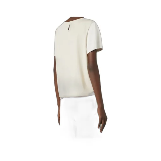 Weekend Max Mara Gilbert Keyhole Cut-Out Crewneck T-Shirt
