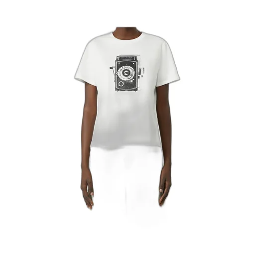 Weekend Max Mara Graphic Printed Crewneck T-Shirt
