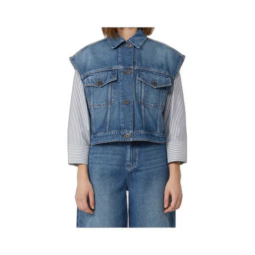 Cotton Denim Gilet