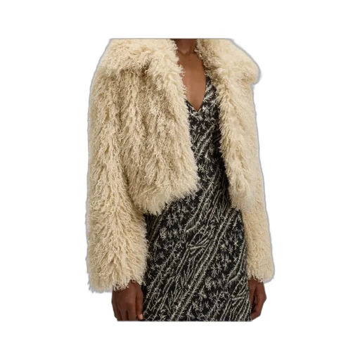 Boss Hugo Boss Faux Fur Cropped Jacket