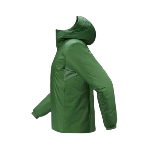 Atom Heavyweight Solid Color Logo Logo Hooded Cotton Suit
