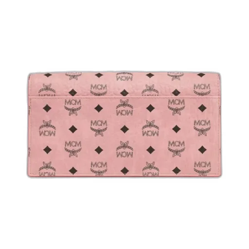 Mcm Monogram Printed Foldover Top Crossbody Bag