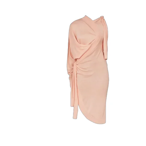 Ferragamo Asymmetric Knitted Dress