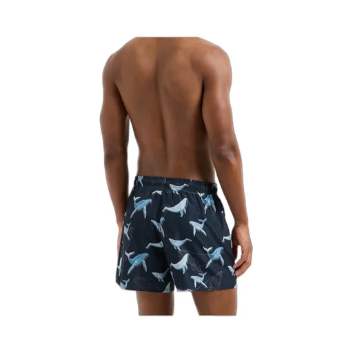 Sea Animals-Pattern Swim Shorts