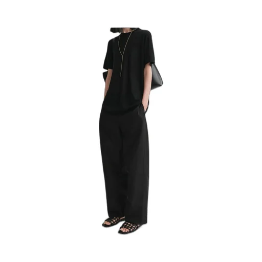 TotÊMe Twisted-Seam Straight Leg Trousers