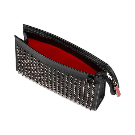 Christian Louboutin Studded Zip Clutch Bag