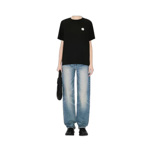 Kenzo Boke Flower Embroidered Crewneck T-Shirt