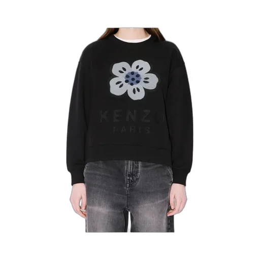 Kenzo Boke Flower Embroidered Sweatshirt
