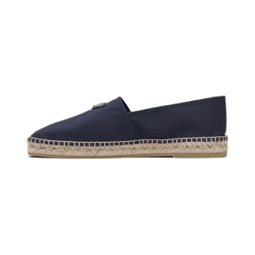 Prada Triangle-Logo Espadrilles