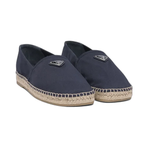 Prada Triangle-Logo Espadrilles