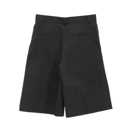 Tailored Wide-Leg Shorts