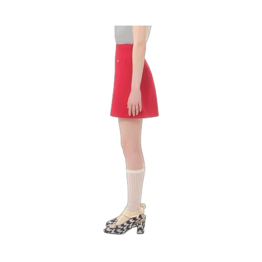 Valentino Garavani Crepe Couture Mini Skirt